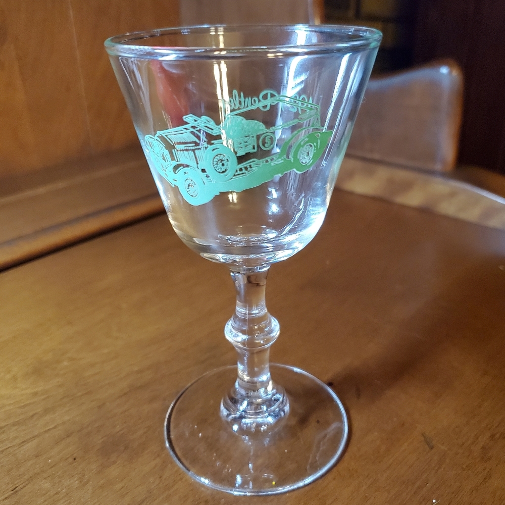 5️⃣🚗1929 Bentley antique car barware glasses